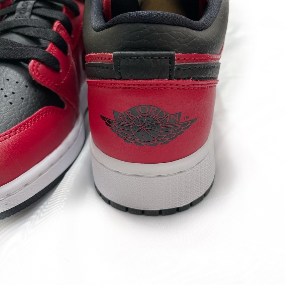AIR JORDAN 1 LOW GYM RED / BLACK - Picture 11 of 14